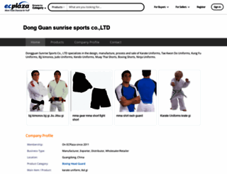 dgsunrisesports.en.ecplaza.net screenshot