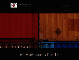 dgwarehouses.com screenshot