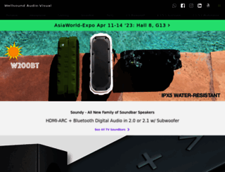 dgwellsound.com screenshot