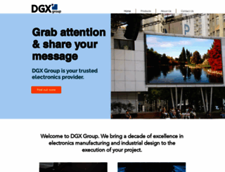 dgx-group.com screenshot
