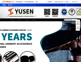 dgyusen.en.alibaba.com screenshot