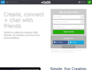 dh.tackk.com screenshot