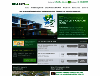 dha-city.com screenshot