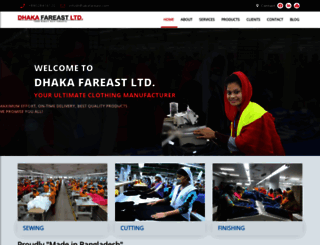 dhakafareast.com screenshot