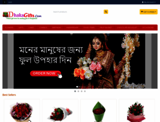dhakagifts.com screenshot