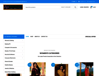dhakapavilion.com screenshot
