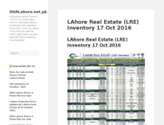 dhalahore.net.pk screenshot