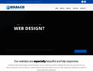 dhalcowebsolutions.com screenshot