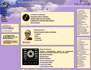 dhammadana.org screenshot