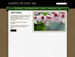 dhammaforeveryone.com screenshot