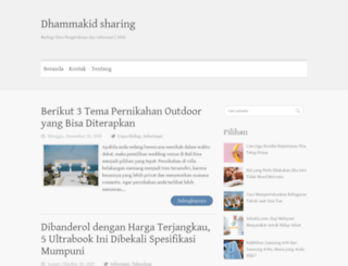 dhammakid.com screenshot