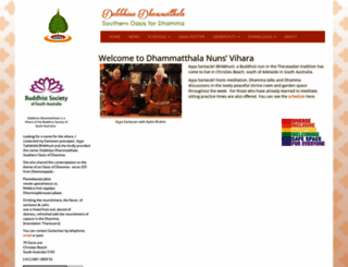 dhammatthala.org screenshot