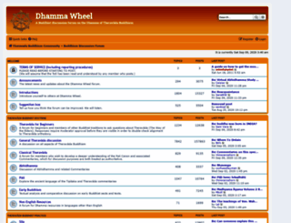 dhammawheel.com screenshot