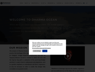 dharmaocean.org screenshot