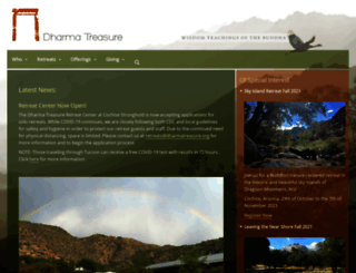 dharmatreasure.org screenshot