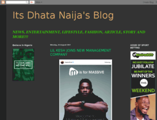 dhatanaija.blogspot.com screenshot