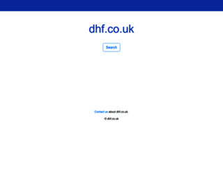 dhf.co.uk screenshot