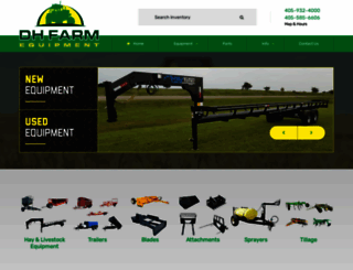 dhfarmequipment.com screenshot