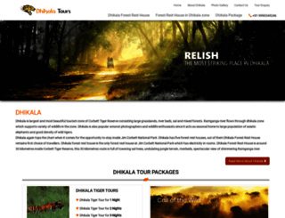 dhikala-corbett.com screenshot
