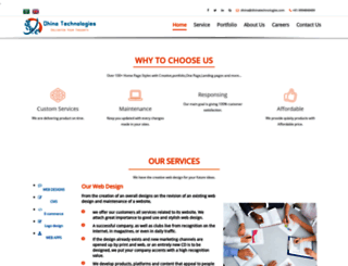 dhinatechnologies.com screenshot