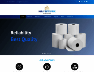 dhiravexport.com screenshot