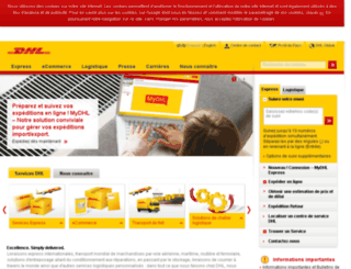 dhl.ci screenshot