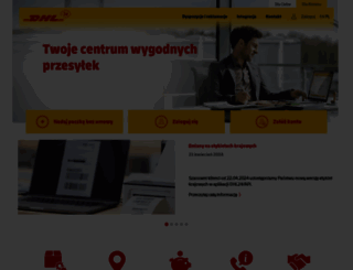 dhl24.com.pl screenshot