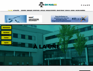 dhmagazine.fr screenshot
