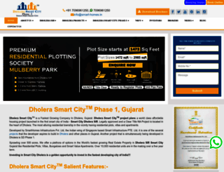 dholera-smart-city.com screenshot