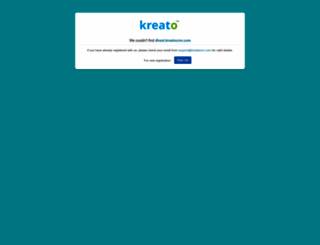 dhost.kreatocrm.com screenshot
