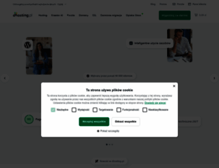 dhosting.pl screenshot