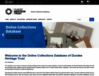 dhtcollections.com screenshot