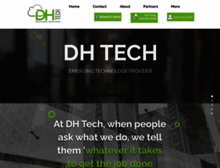 dhtech.com screenshot
