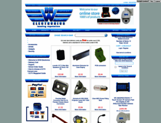 dhwelectronics.com screenshot