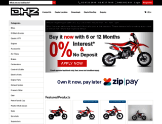 dhz.com.au screenshot