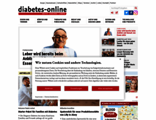 diabetes-online.de screenshot