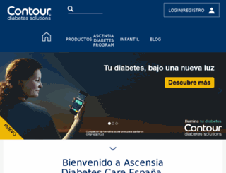 diabetes.bayer.es screenshot