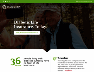 diabetes365.org screenshot