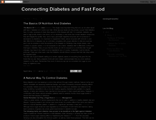 diabetesandfastfood.blogspot.com screenshot