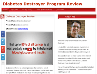 diabetesdestroyersystemviews.com screenshot