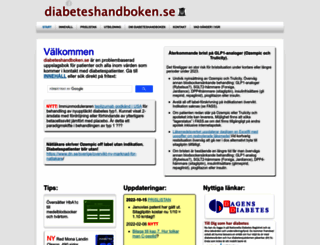 diabeteshandboken.se screenshot