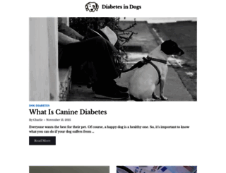 diabetesindogs.org screenshot