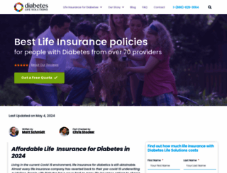 diabeteslifesolutions.com screenshot