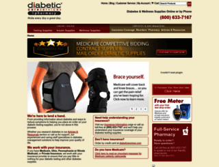 diabeticcareservices.com screenshot
