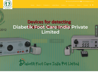 diabeticfootcareproducts.com screenshot