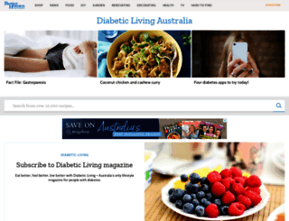 diabeticliving.com.au screenshot