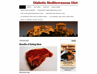 diabeticmediterraneandiet.com screenshot