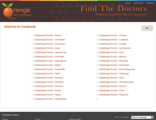 diabetologist.findthedoctors.info screenshot