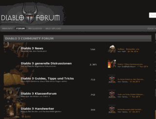 diablo-forum.net screenshot