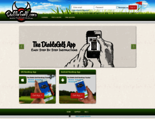 diablogolf.com screenshot